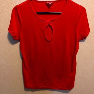 Guess red blouse 
